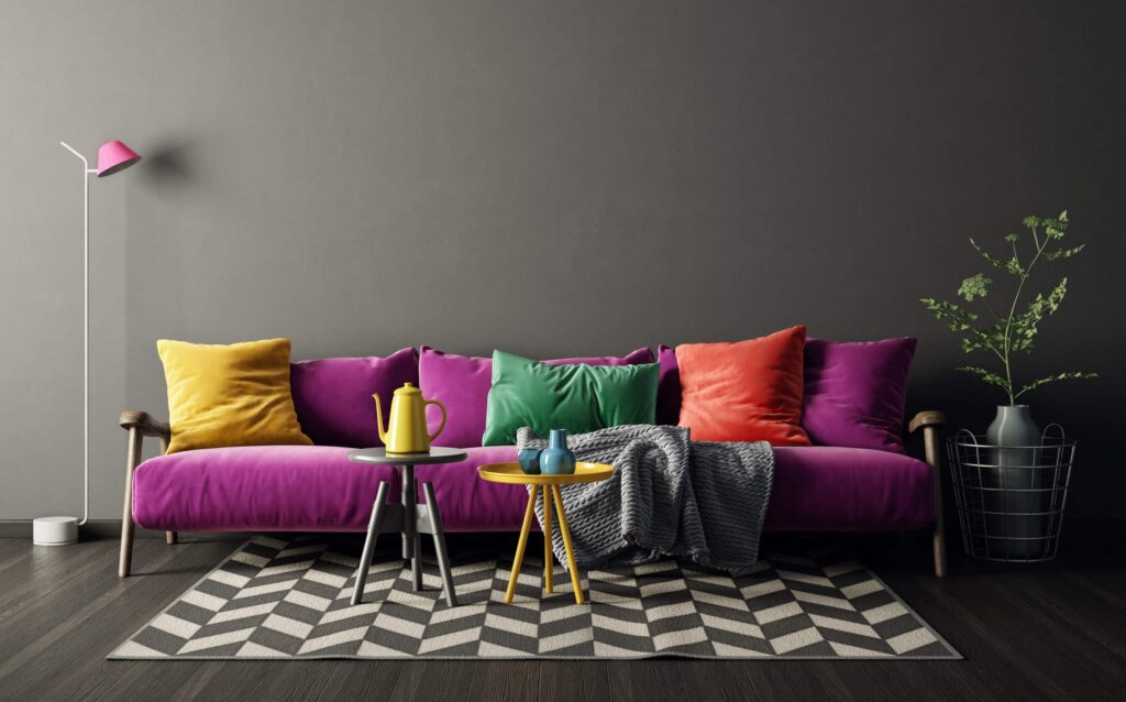 Eclectisch design interieur